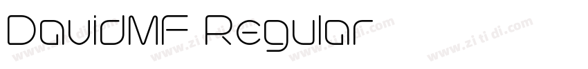 DavidMF Regular字体转换